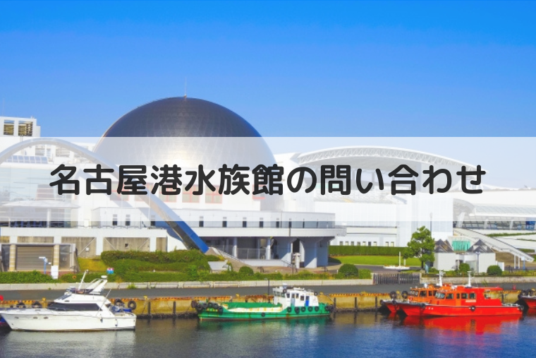 名古屋港水族館の問い合わせ先 | チケット料金や駐車場の電話番号も（アイキャッチ画像）