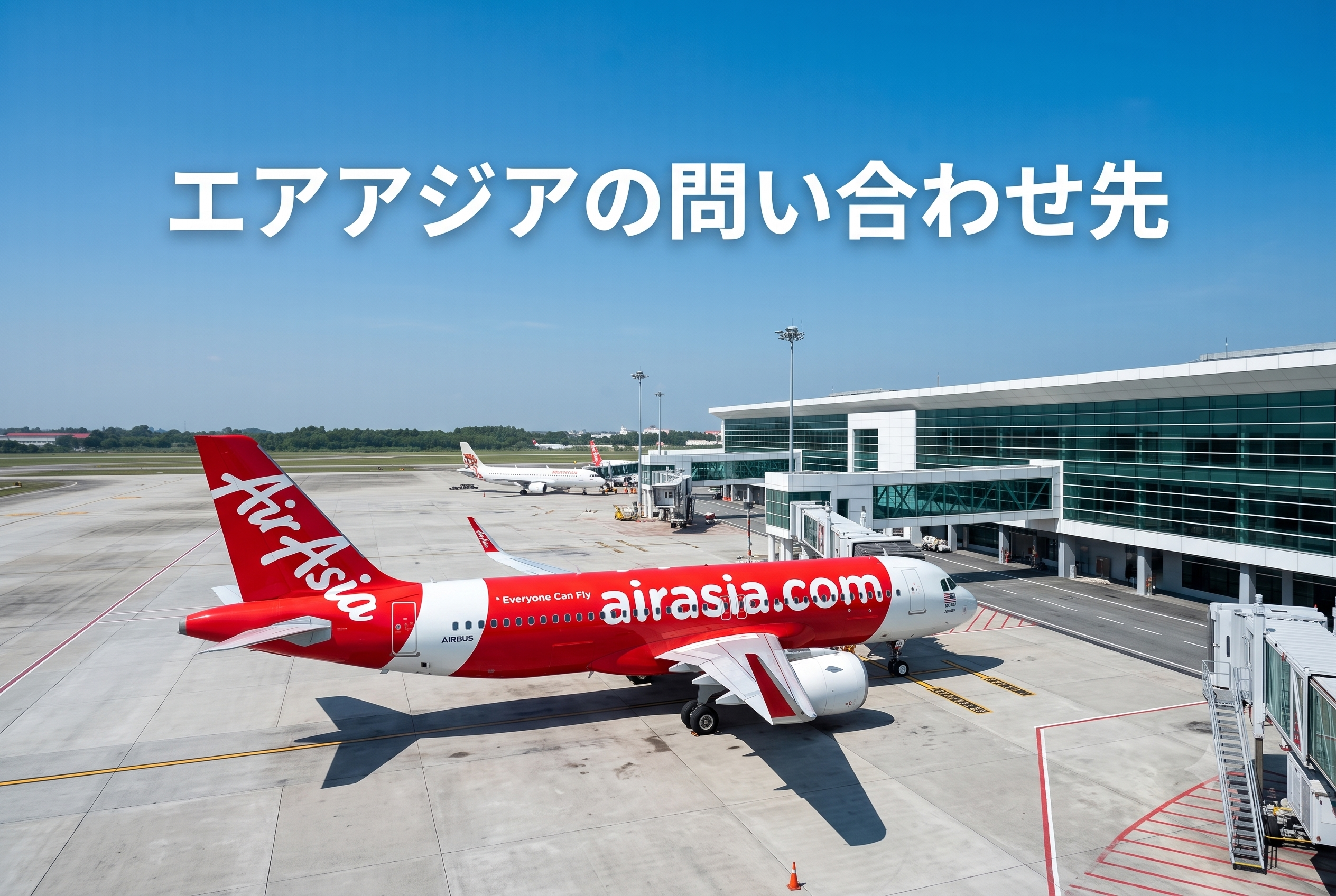 エアアジアで困ったときの問い合わせ先は？カスタマーサポートラインの電話番号も